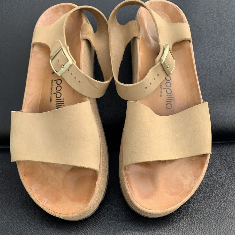 Papillio Birkenstock Sandals Sz 42 Or Womens Sz 10 Platform